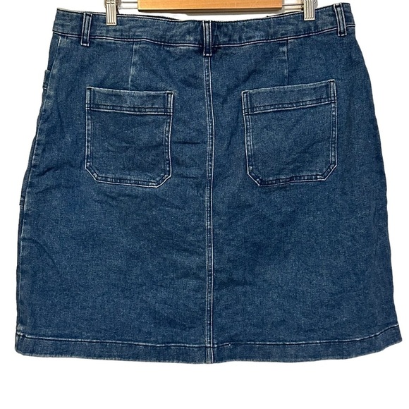 Boden‎ Abingdon Denim Jean Mini Skirt Size 16/18T - Picture 5 of 10